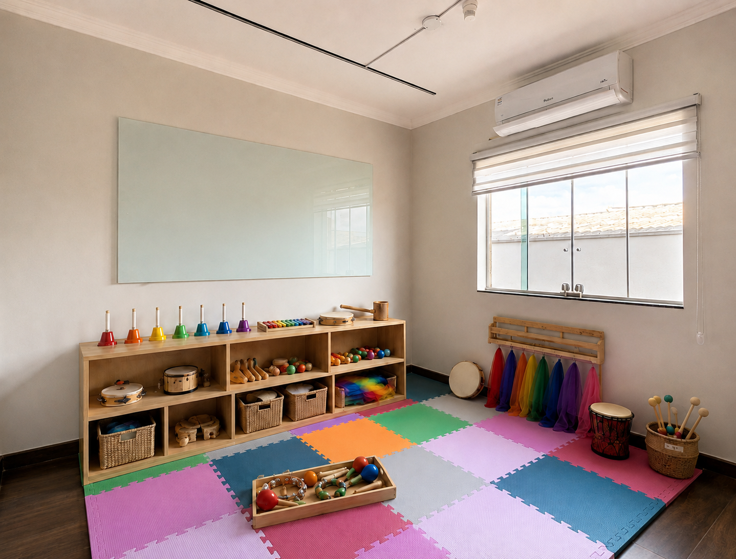 Sala de musicalização infantil
